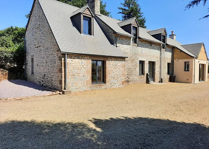 Tatil Evi Madelaine Ranch, Nouvelle Piscine 2025 Le Gast