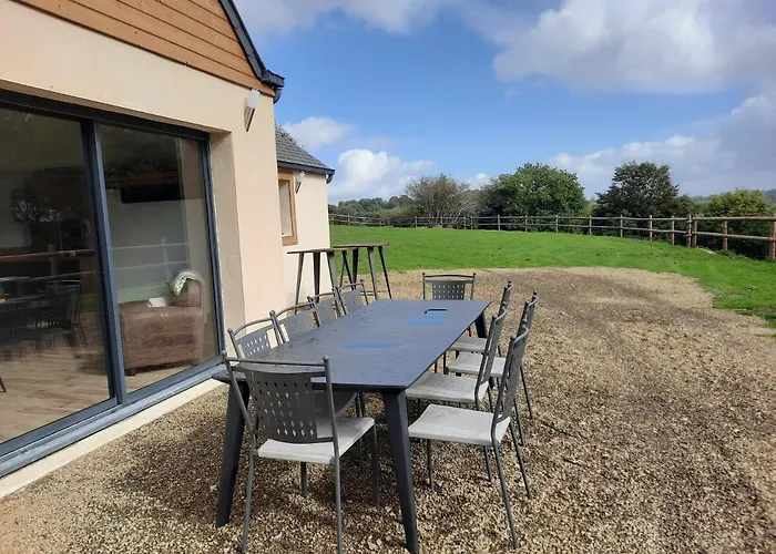 Tatil Evi Madelaine Ranch, Nouvelle Piscine 2025 Le Gast